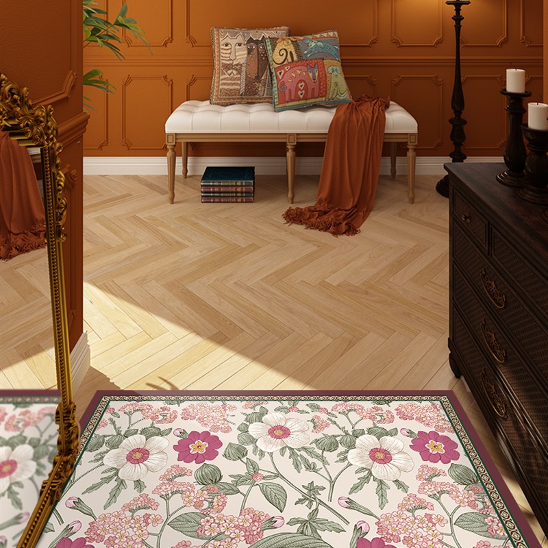 pvc美式进门地垫入户门r垫可擦免洗裁剪门口防水地毯2023新款脚垫