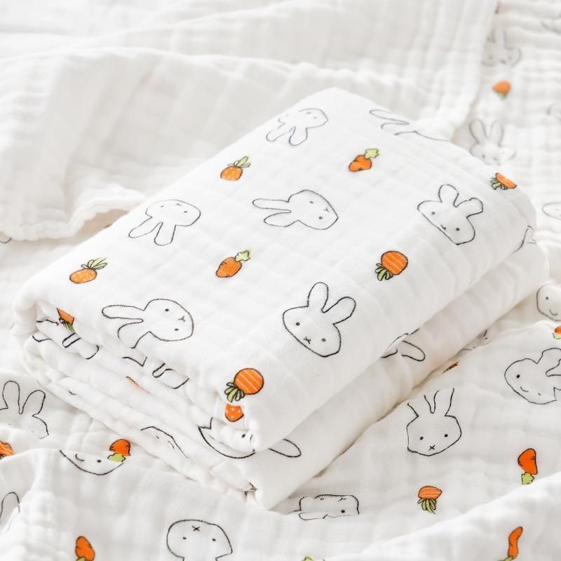 婴儿浴巾新生儿纱布a类初生宝宝儿童浴巾纯棉六层高密毛巾被盖毯,婴童用品,浴巾,淘宝优惠券,粉丝福利购,淘宝优惠卷