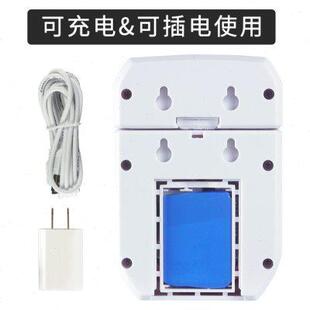 远距离遥控无线家用门铃可下载语音录音门铃呼叫器商用提示器充电