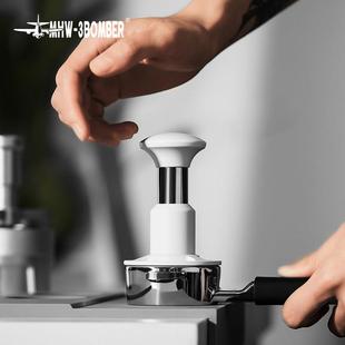 轰炸机MHW骑士冲击粉锤 恒定压力意式咖啡压粉器布粉器自动冲击