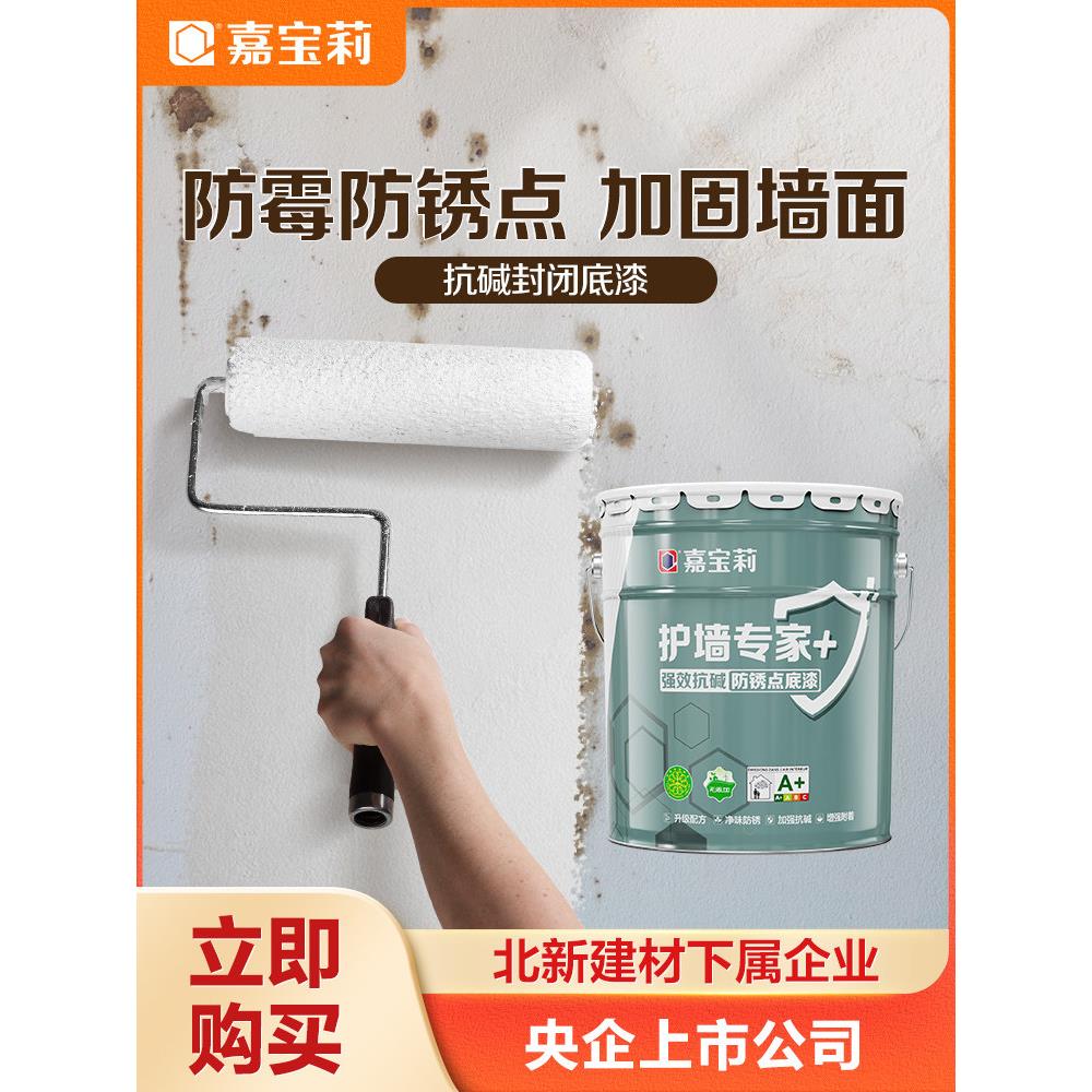 嘉宝莉净味乳胶漆室内家用涂料内墙抗碱护墙专家底漆增强附着力