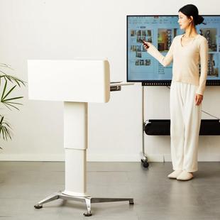 演讲台发言台可移动升降小桌子培训主持会议室教室讲台迎宾主席台