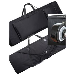 88键数码电子钢琴包，76键合成器包，加厚加大防水双肩包滑轮滚轮