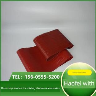 搅拌站主机硅胶水垢软连接中联三一混凝土搅拌机红胶红硅胶管
