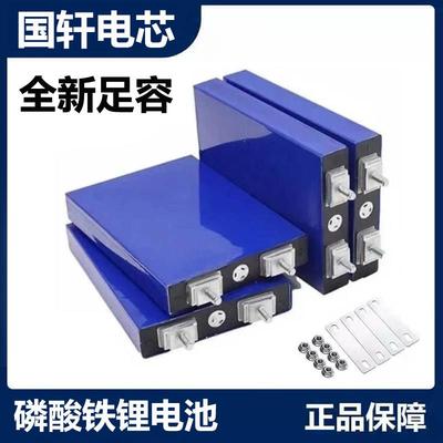全新国轩大单体电芯3.2V25Ah磷酸铁锂电池太阳能电动车动力锂电池