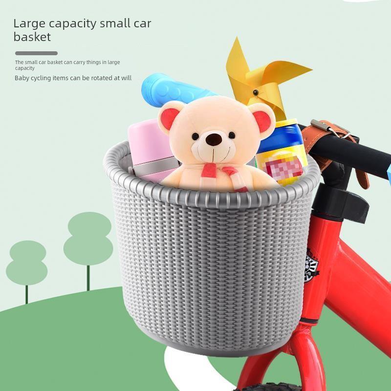 适用于Velo儿童自行车篮前篮婴儿车塑料自行车篮自行车篮配件