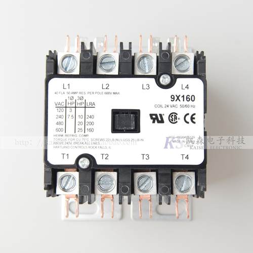 9X160 HCC-4XQ04YT129 24V 40A 适用等离子切割机交流接触器