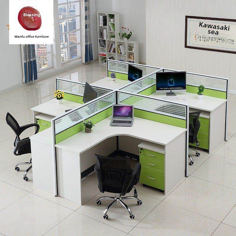 简约现代职员办公桌卡座2/4/6人屏风位隔断办公家具组合四人位,商业/办公家具,组合/屏风工作位,淘宝优惠券,粉丝福利购,淘宝优惠卷