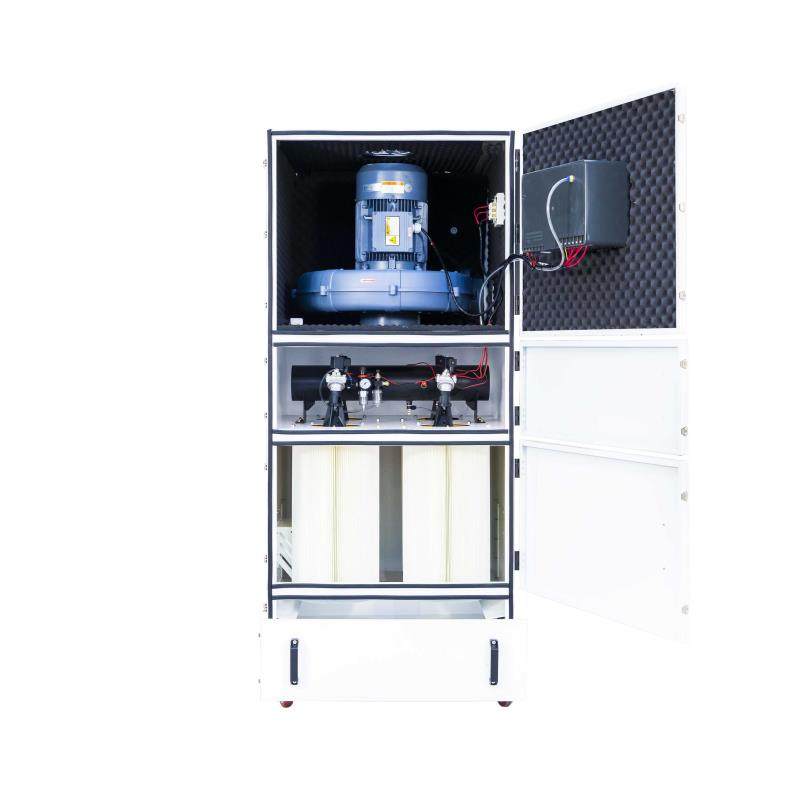 MCJC-750-S工业脉冲集尘机 粉末收集除尘器 0.7KW工业粉末除尘器