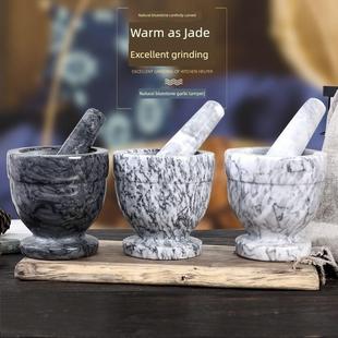 天然大理石家用大蒜捣碎机,手动捣碎机,环保,无污染大蒜捣碎机