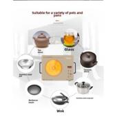 贤妻电陶瓷炉钛晶3500W大功率多功能家用电磁炉光波炒电磁炉