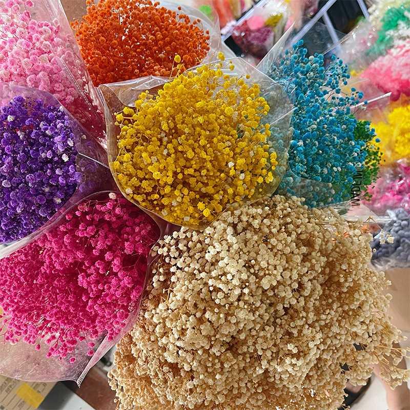 永生满天星干花束 客厅场景装饰摆设百搭真花diy花材云南工厂