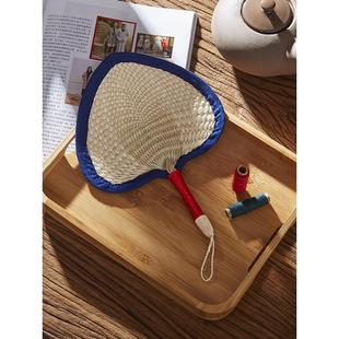 手工包边大蒲扇宝宝扇夏季芭蕉小葵扇儿童手摇扇家用老式草编扇子