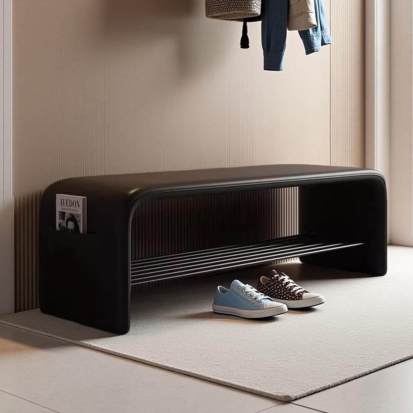 换鞋凳家用门口玄关鞋柜入户一体沙发换衣间凳子高级长条床尾凳子,住宅家具,换鞋凳,淘宝优惠券,粉丝福利购,淘宝优惠卷