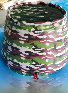 储水罐储水袋大容量建筑工地软储水袋森林抗旱户外折叠式储水袋农