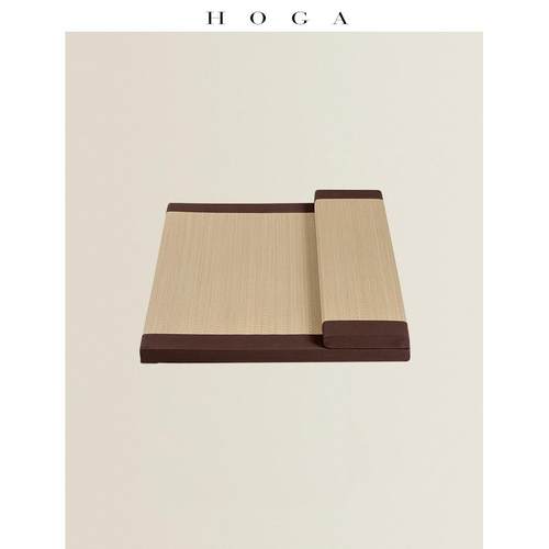 绘家^无妄二折打坐垫^海绵加厚静坐茶室内禅修垫草编家用懒人垫子