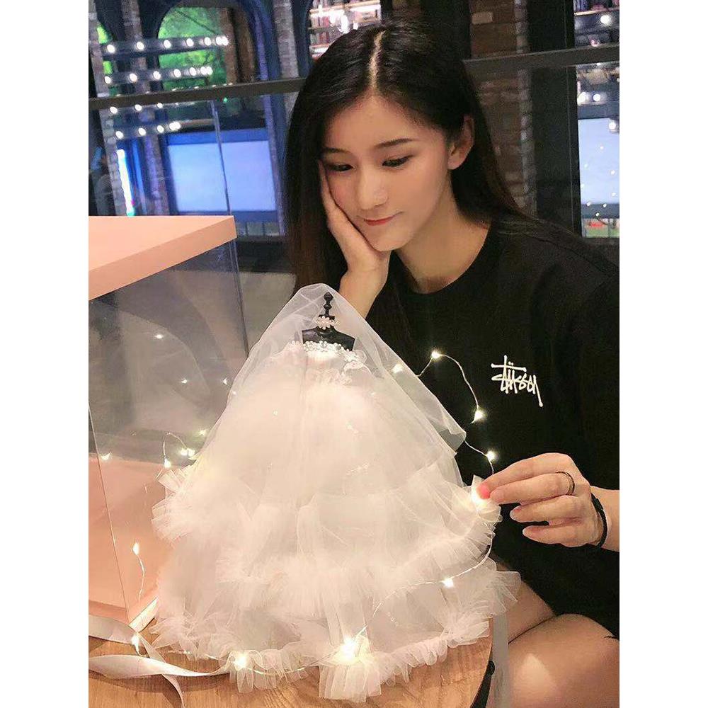 婚纱模型生日礼物女生送女生闺蜜创意实用精致特别的岁成年礼女