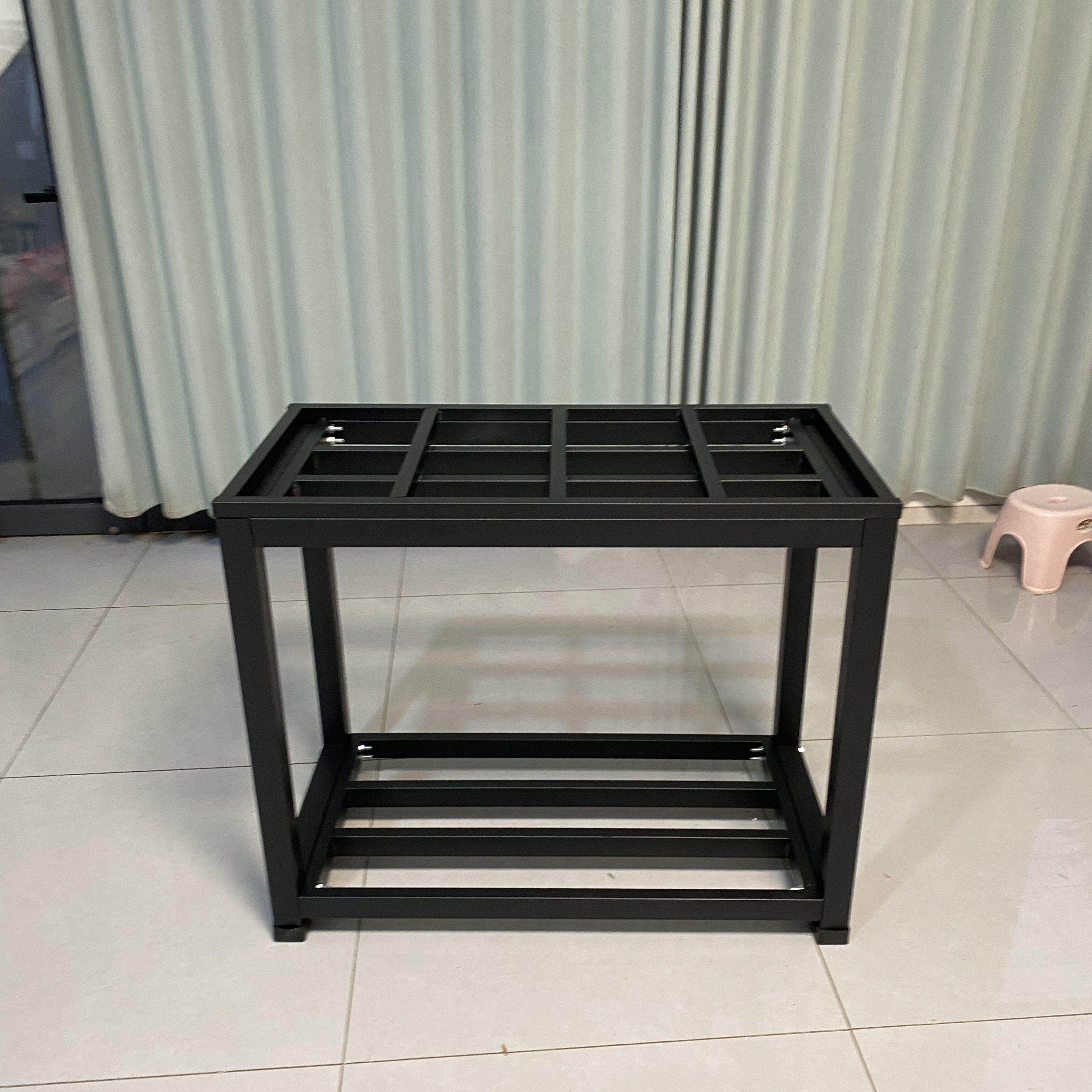 加强承重鱼缸架子工业风简约家用客厅大型定做鱼缸架底座组装式