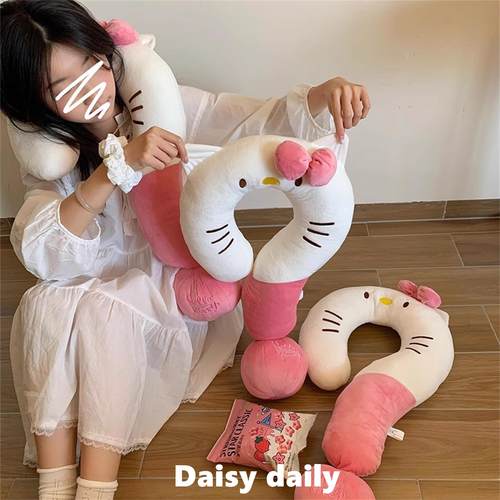 创意问号颈枕卡通U型枕沙发抱枕卧室装饰摆件午睡枕生日礼物