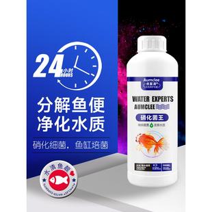 鱼缸硝化细菌鱼缸净水剂活性硝化菌王鱼缸用水质净化剂培菌清澈剂