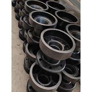 艾禾支重轮旋耕机收割支重轮160170高支重轮窄齿宽齿艾禾地轮