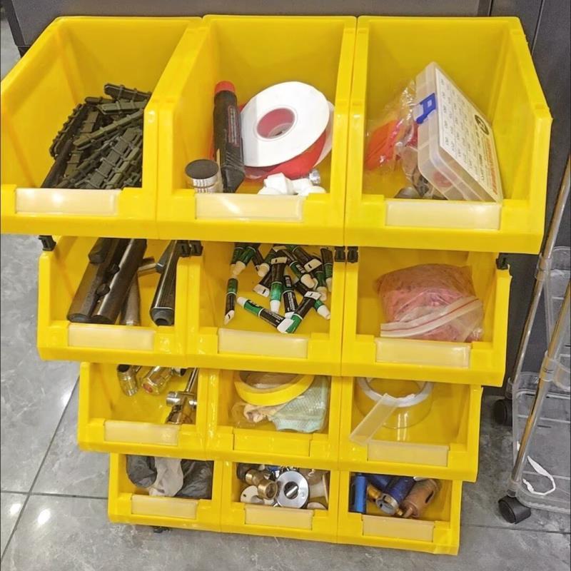 多层货架五金工具箱组合式配件盒收纳盒收纳箱仓储货架周转箱承重