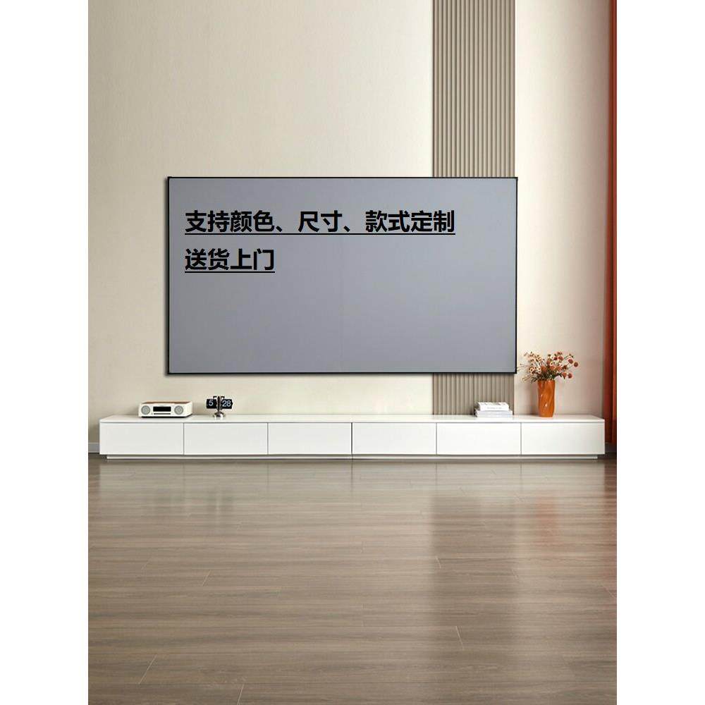 北欧实木漆电视柜简约客厅白色大小公寓落地式电视柜简约地板柜