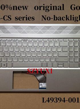 全新原装 HP 惠普 pavilion 15-CS 键盘 C壳掌托 金色 L49394-001