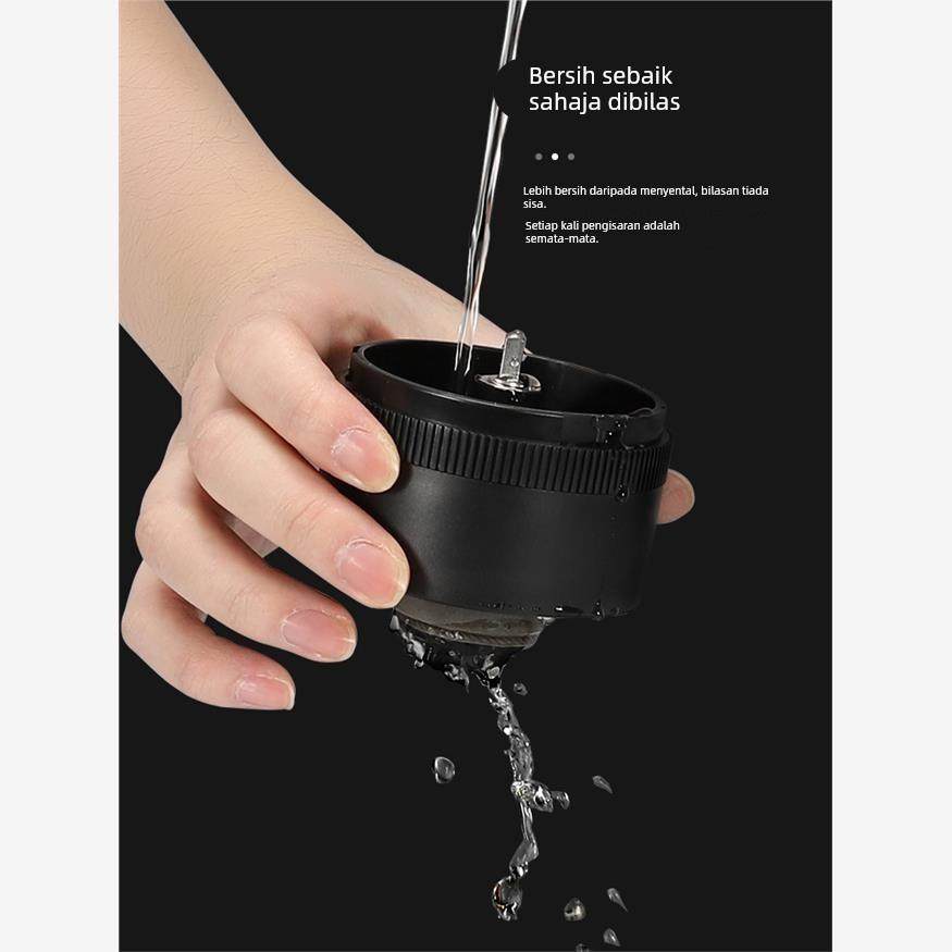 日式工艺电动磨豆机家用小型陶瓷芯设计一冲即净咖啡研磨器打造细