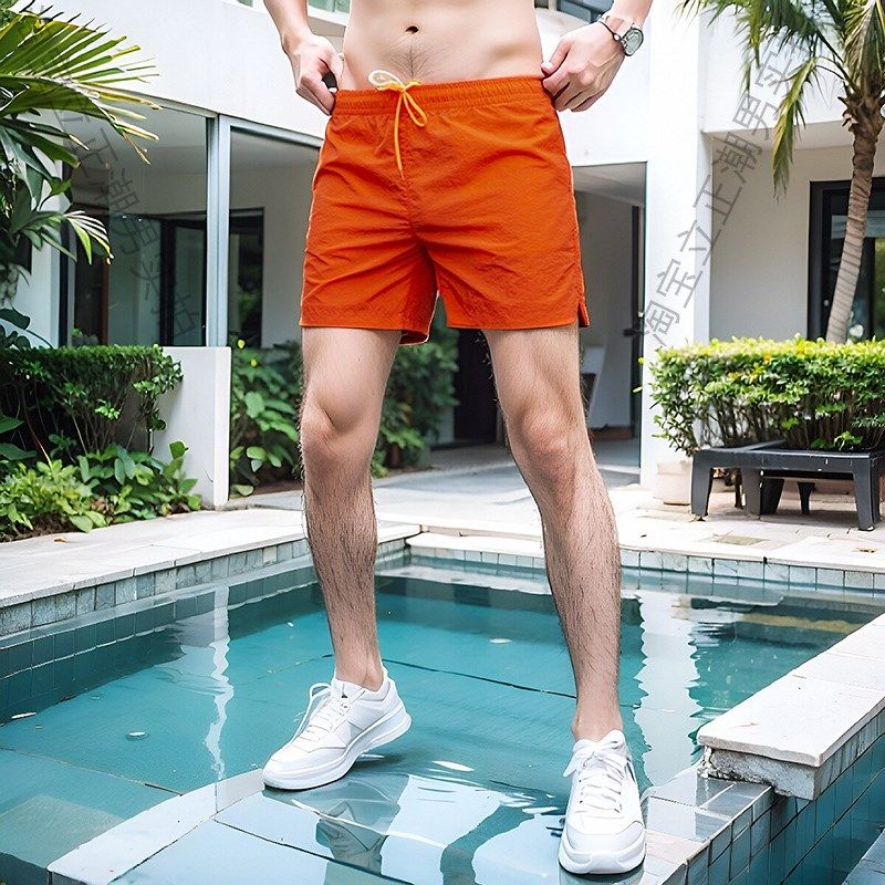 夏季休闲短裤男生外穿三分裤冰丝速干中裤运动跑步半截裤沙滩裤潮,男装,短裤,淘宝优惠券,粉丝福利购,淘宝优惠卷