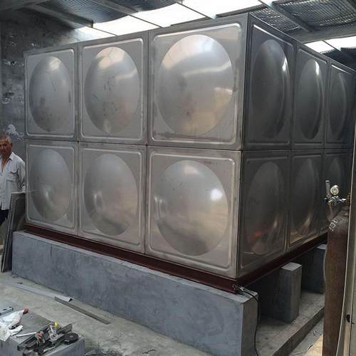 304天津不锈钢保温水箱储消防水池地埋镀锌搪瓷玻璃钢方形水罐厂