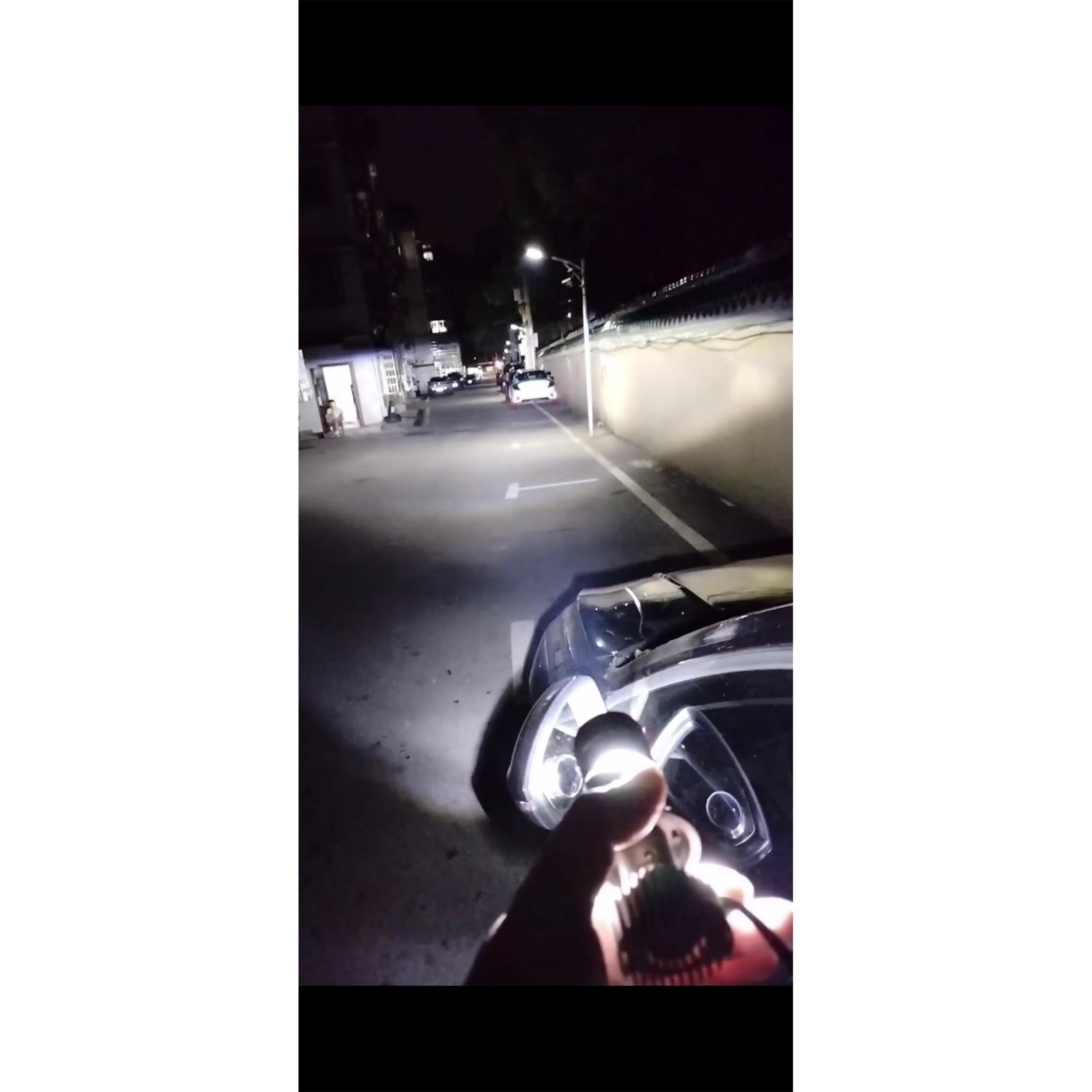 H4三镜头Led大灯12V24V汽车卡车摩托车远近集成三色集成矩阵大灯