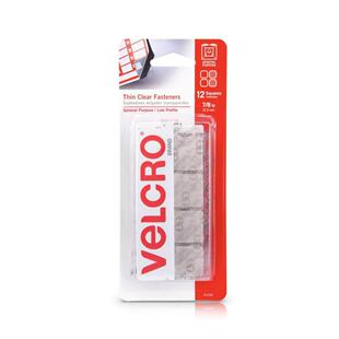 VELCRO Brand威扣品牌超薄背胶魔术贴 办公学校手工DIY 圆形方形