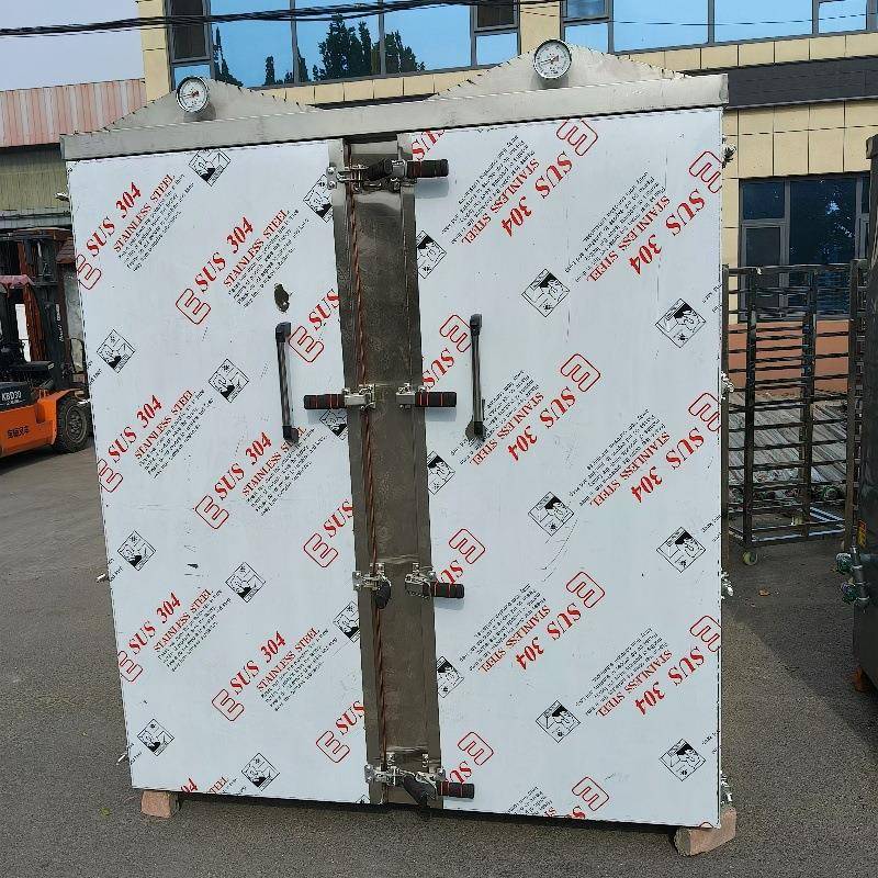 创丰供应不锈钢蒸房双门72盘推车蒸饭柜馒头蒸箱馒头蒸箱