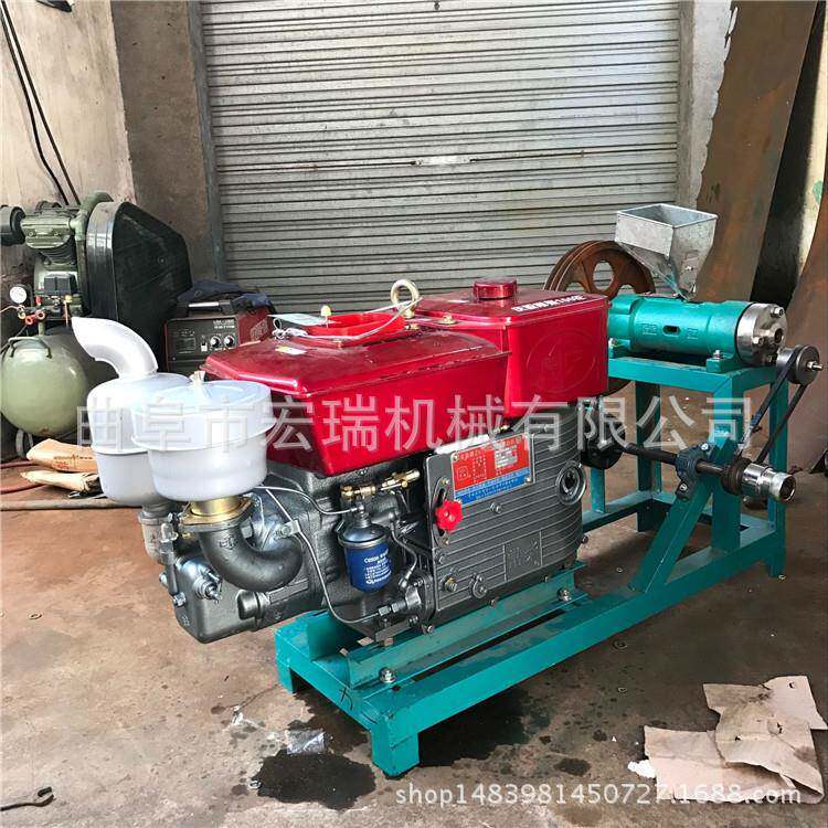 供应小型HR-40麻花大米花膨化果食品膨化机休闲食品加工设备