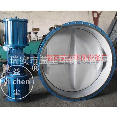 供应现货气动金属硬密封蝶阀D647H气动硬密封法兰蝶阀DN800