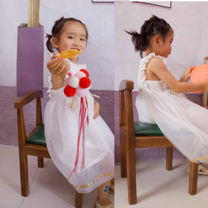 官帽小椅子家用换鞋凳客厅沙发矮凳实木方凳靠背椅35cm高儿童板凳