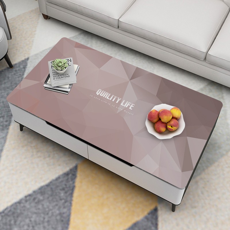 茶几桌布防水防油免洗北欧网红家用客厅pvc防烫皮革餐桌电视柜垫