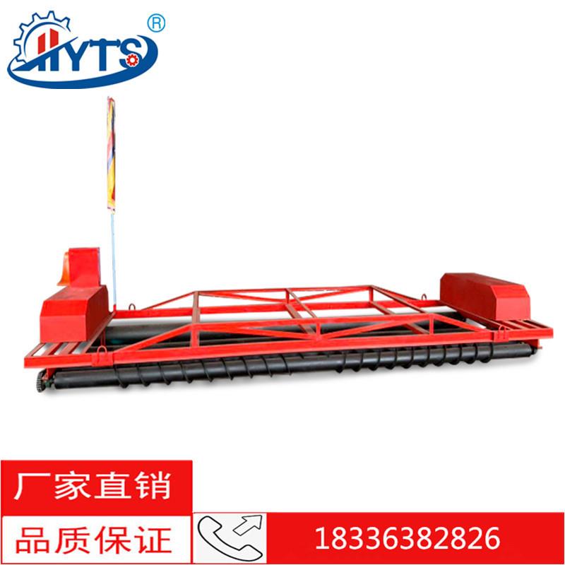 三辊轴电动路面整平机滚筒式蛟龙摊铺机定制各种混凝土摊铺机