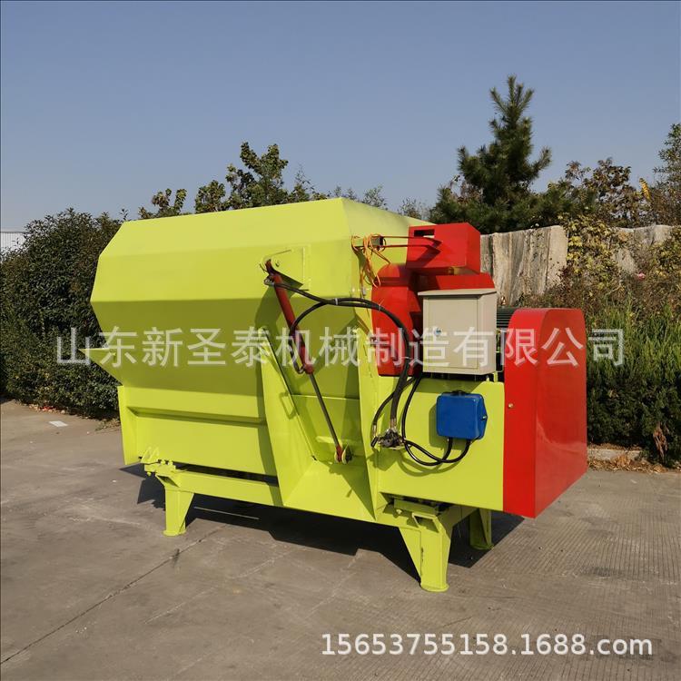 tmr全日粮饲料搅拌机怎么安装立式tmr饲料搅拌机