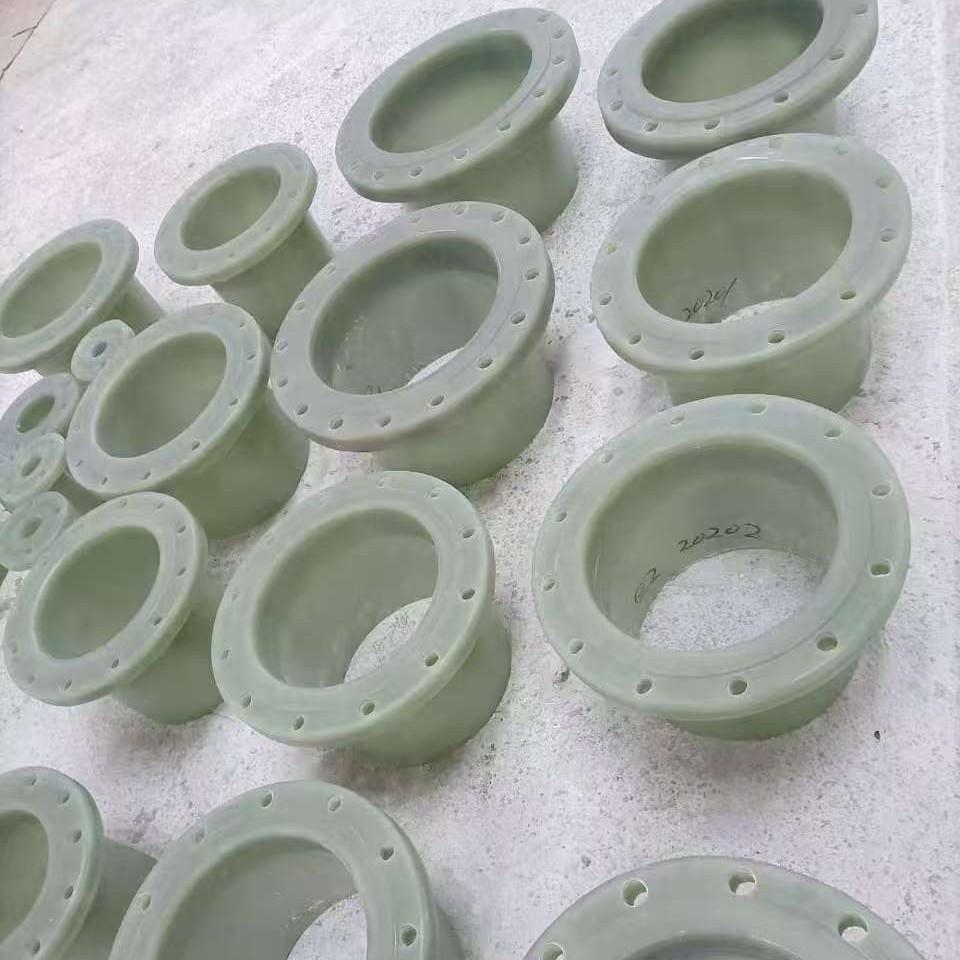 厂家管件90度多型号玻璃钢法兰管件玻璃钢弯头三通风阀