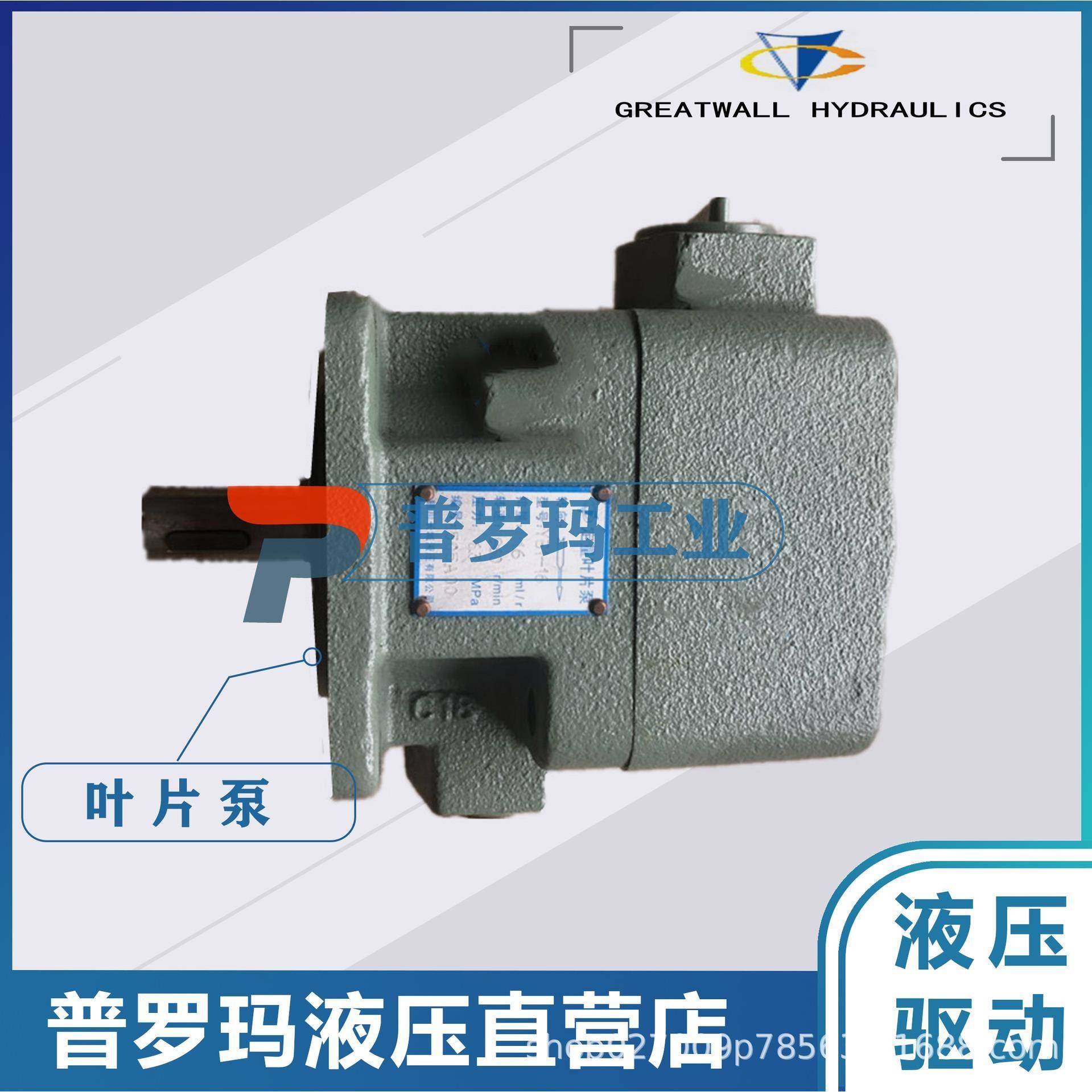 液压变量叶片泵机床泵YB-D6.3-10-12-16-20-25-32液,标准件/零部件/工业耗材,液压泵,淘宝优惠券,粉丝福利购,淘宝优惠卷