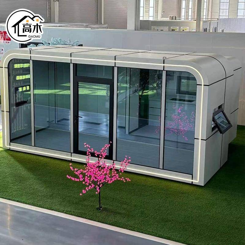 推拉式伸缩苹果舱外贸出-口代加工拓展集装箱抽屉式集成房屋