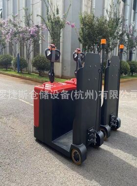 电动站驾式牵引车机场牵引钩托行李站驾式拖车头转运拉货牵引车