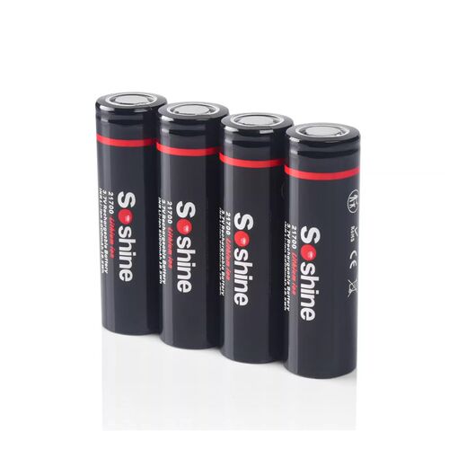 21700锂电池3.7v可充电电池5000毫安电动自行R车汽车手电筒大电池