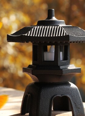 长安灯铁灯老烛台民俗仿古老铁蜡台装饰影视摆件铸铁灯台茶道配件