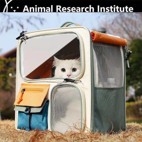 猫包外出便携猫咪背包宠物太空舱透气坐车神器斜挎狗狗大容量猫箱