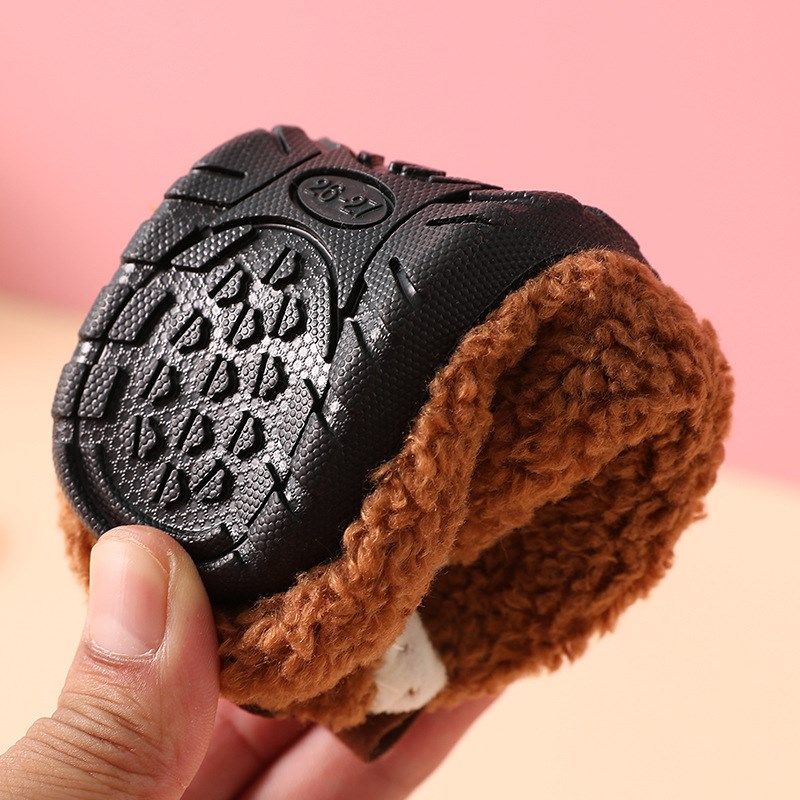 加绒儿童男女地板袜鞋宝宝防滑底加厚秋冬新款棉鞋室内居家棉拖鞋,居家布艺,居家棉拖/棉鞋,淘宝优惠券,粉丝福利购,淘宝优惠卷