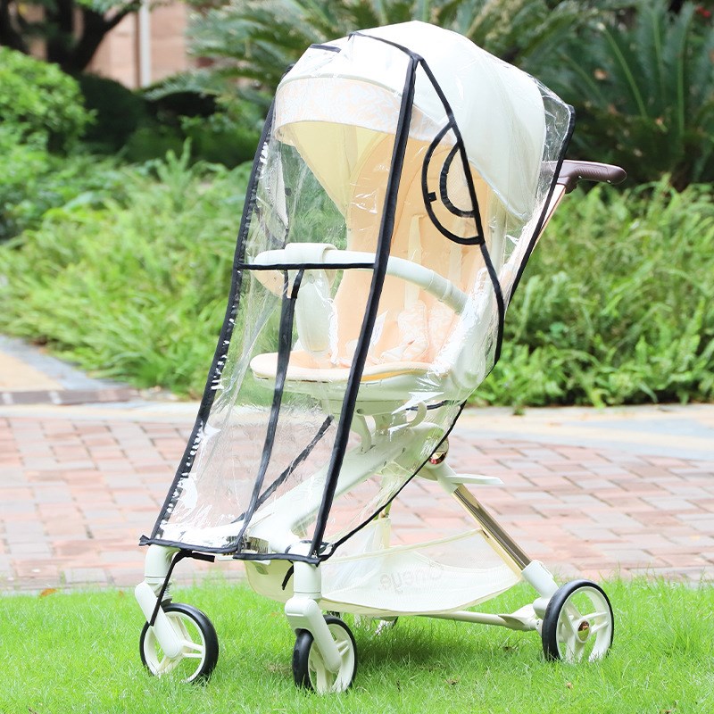 丸丫T6遛娃神器防雨罩婴儿推车雨罩防风罩通用溜娃推车防护罩配件
