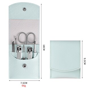 定制折包7件指甲刀钳修甲美甲美容工具套装指甲刀指甲剪可定LOGO